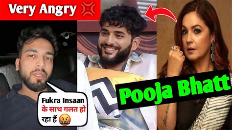 Elvish Yadav Support Fukra Insaan Elvish Yadav Angry On Pooja Bhatt