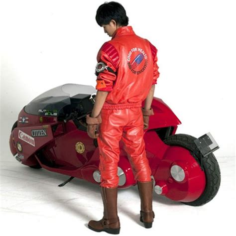 Kaneda Akira Capsule Red Pill Motorcycle Leather Jacket