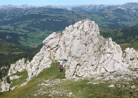 Jumbo vor der abweisenden Südwand des Vorgipfels Fotos hikr org