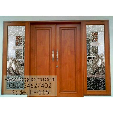 Model Pintu Double Jendela Sambung Harga Pintu Harga Pintu