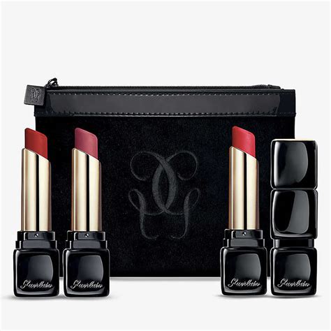 Guerlain Kisskiss Tender Matte Lipstick Trio Set