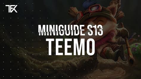 Teemo Miniguide S Team Freekills Youtube