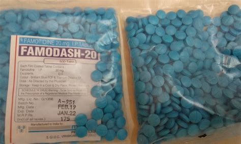 Famotidine 20 Mg Tablet At Rs 140box Loose Medicines In Surat Id