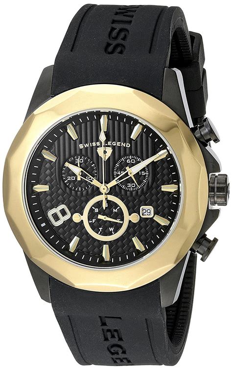 Swiss Legend Men S Bb Gb Monte Carlo Chronograph Black