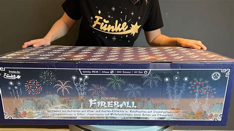 Fireball Funke Fireworks Shots Gram Mm Straatfilm