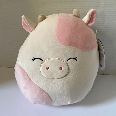 Squishmallows Toys Nwt Squishmallow Caedyn The Pink Cow Plush Poshmark