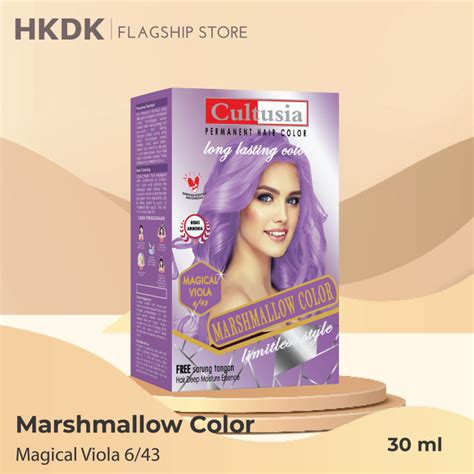 Cultusia Hair Marshmallow Color Magical Viola Ml Lazada Indonesia