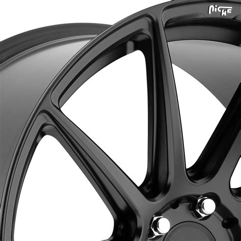 Niche® M147 Essen Wheels Matte Black Rims