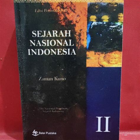 Jual Sejarah Nasional Indonesia Edisi Pemutakhiran Jilid 2 Shopee