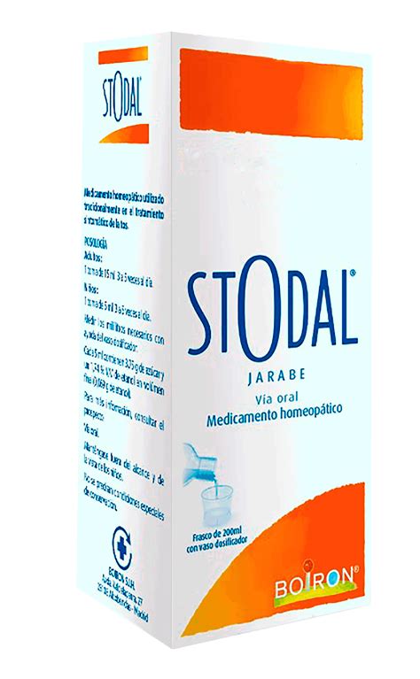 Stodal Jarabe® Medicamento Homeopático De Boiron