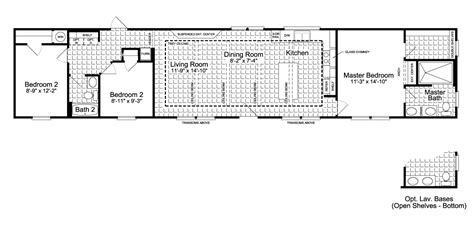 18 Wide Mobile Home Plans 18 Foot Wide Mobile Home Floor Plans | plougonver.com