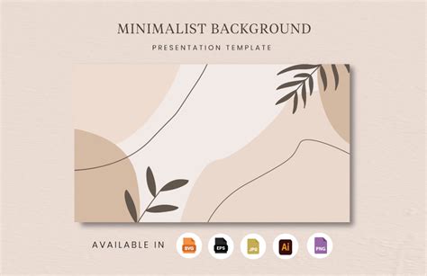 Minimalist Background Presentation - EPS, Illustrator, JPEG, PNG, SVG ...