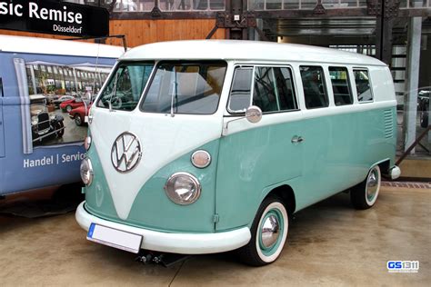 Wallpaper Old Green Volkswagen Van Oldtimer Alt 1967 T1 Bus