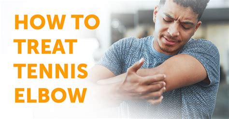 How To Treat Tennis Elbow Ptandme