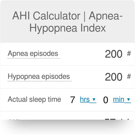 Apnea-Hypopnea Index (AHI), 57% OFF | www.micoope.com.gt