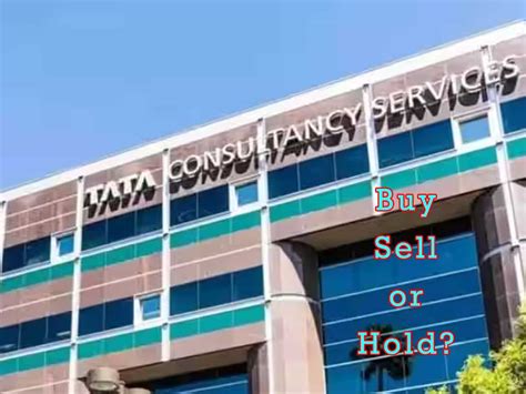 TCS Shares Trade In Red Buy Sell Or Hold Here S What Brokerage