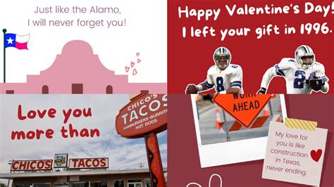 Check Out Download These Texas Themed Valentines Day Cards