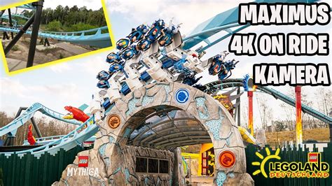 MYTHICA MAXIMUS 4K On Ride Kamera Neue Achterbahn LEGOLAND