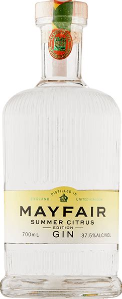 Award Winning Flavoured Gins Mayfair Gin