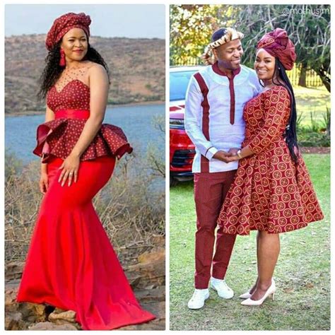 Beautiful Traditional Dresses South Africa Styles Shweshwe Dresses