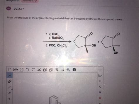 Solved Assigned As Homework G Dq Draw The Structure Of Chegg