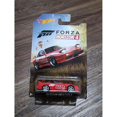 Jual Hot Wheels 96 Nissan 180SX Type X Forza Horizon Merah Shopee Indonesia