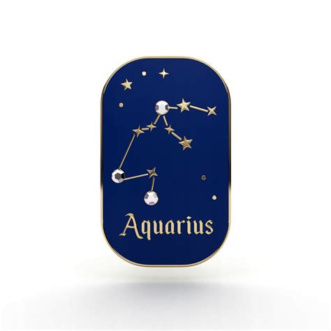 PINETS Przypinka Znak Zodiaku Wodnik Aquarius 14051743827 Allegro Pl