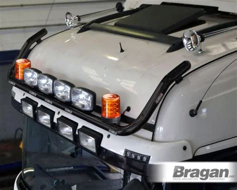 Para Mercedes Actros Mp Gran Espacio Negro Techo Barra Leds