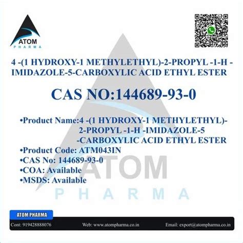 Hydroxy Methylethyl Propyl H Imidazole Carboxylic Acid