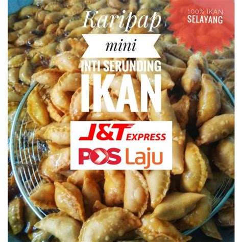 Karipap Mini Serunding Ikan Terengganu Biji Shopee Malaysia