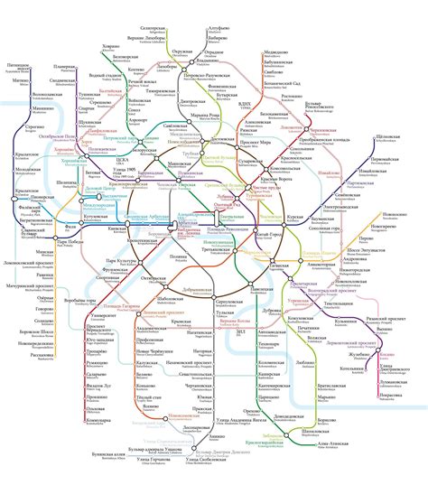 Finally, Moscow metro map. I tried like 5 times to do it and now it’s ...