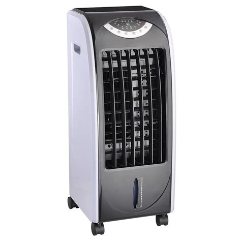 Yescom 6l Water Tank Evaporative Air Cooler Remote Control Portable Fan Ionizer Humidifier