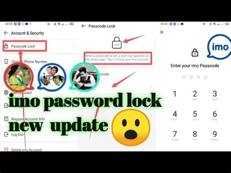 How Do Imo Password Lock Imo New Update Settings Imo Update YouTube