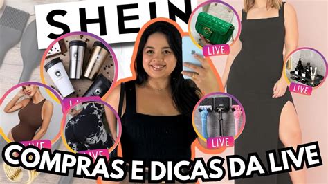 Como Comprar Barato Na Live Da Shein L Compras Do M S De Mar O Fui