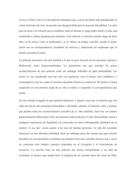 Cartas Al Padre Jacob Pdf