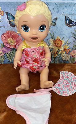 Baby Alive Super Snacks Snackin Lily Blonde Hair Ebay Baby Alive