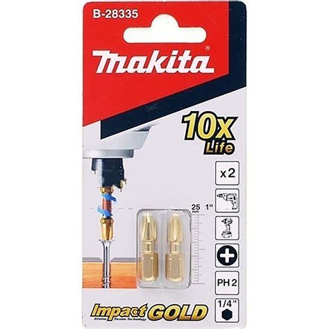 Set De Puntas Makita Impact Gold Ph X Mm En Blister Pernoskim