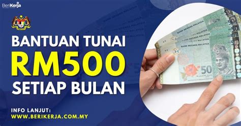 Bantuan Rm Dikreditkan Setiap Bulan Untuk Rakyat Malaysia Tahun