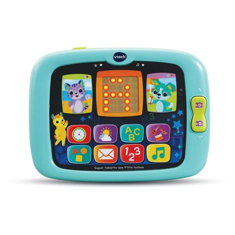 VTECH BABY Super Tablette Des P Tits Loulous Pas Cher Auchan Fr