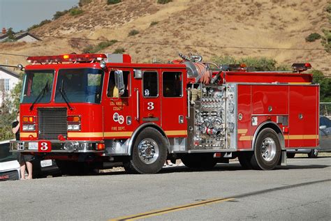 Ca Los Angeles County Fire Department Engine 1