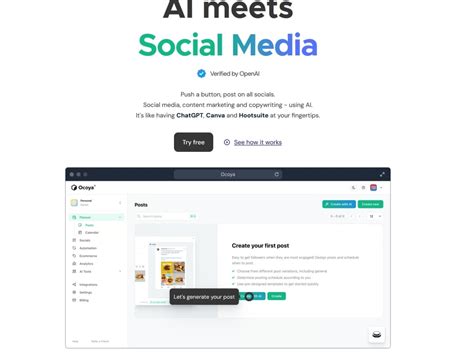 Topnotch Quality Social Media Post Management Using Ocoya Ai Platform