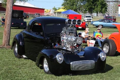 Awesome Willys With A Blower Custom Peterbilt Street Rods Trucks