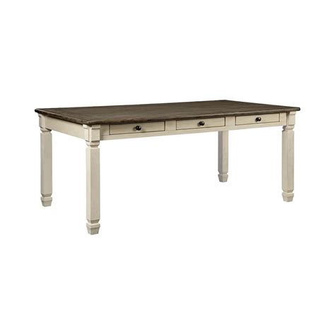 Ashley Signature Design D64725 Bolanburg Dining Table - Two-Tone ...