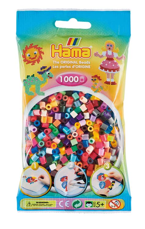 Hama Perler 1000 Stk Mix 68 Midi 207 68 Undermyroof Dk