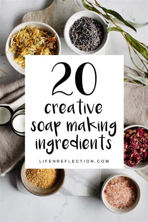 20 Natural Soap Making Ingredients You Haven’t Thought Of