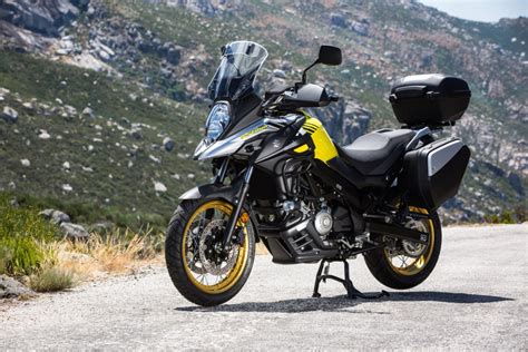 Suzuki V Strom Xt Abs Adventure Tourer Launched At Rs Lakh In