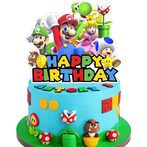 Super Mario Cakes A Culinary Adventure Inspired By The Beloved Video Game