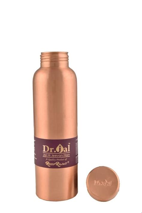 Polished Dr Jal Plain Copper Bottle Screw Cap At 530 Piece In