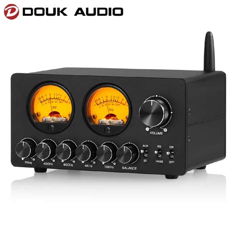 Douk Audio EQ5 TONE Mini 5 Band EQ Equalizer With Bluetooth Receiver