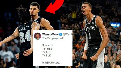 Nba React To Victor Wembanyama Vs Brooklyn Nets Wemby Reactions Youtube